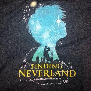 FINDING NEVERLAND UNISEX TSHIRT NEW LARGE